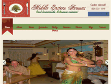 Tablet Screenshot of middleeasternaromas.com